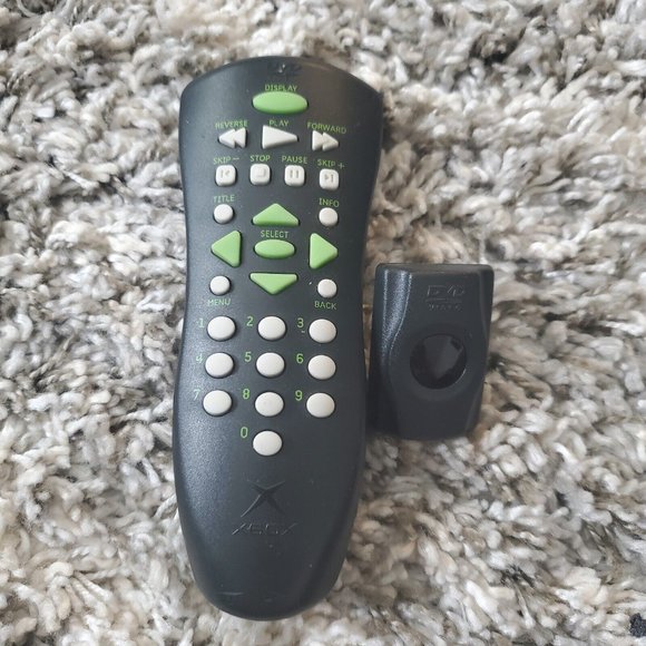 Original XBOX DVD Movie Playback Kit REMOTE OEM TESTED WORKING EUC